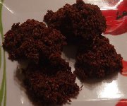 Macaron &agrave; la noix de coco et cacao