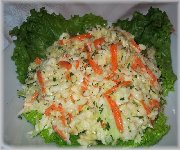 Salade de chou cr&eacute;meuse, simple et rapide